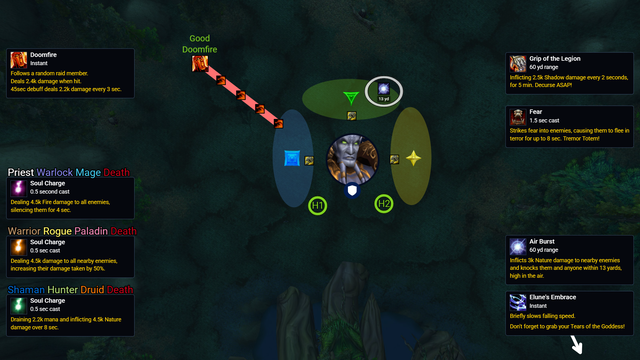 Raid map