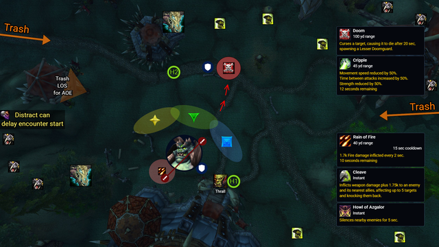 Raid map