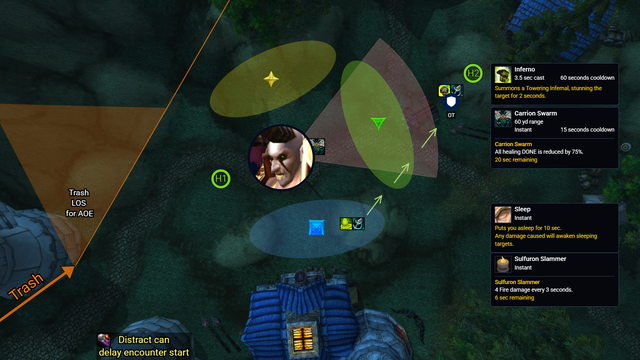 Raid map
